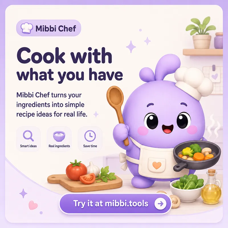 What Can I Cook With What's in My Fridge? An AI Recipe Trick for Low-Spoons Days